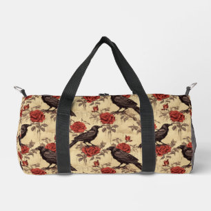 Bolso De Deporte Pequeño Rosas Y Ravens