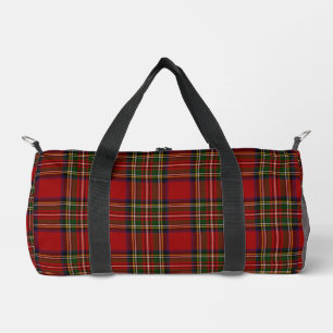 Bolso De Deporte Pequeño Royal Stewart Clan Tartan Plaid