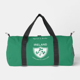 Bolso De Deporte Pequeño Rugby de IRLANDA - Goma irlandés personalizado