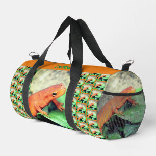 Bolso De Deporte Pequeño Salamandra naranja personalizada 
