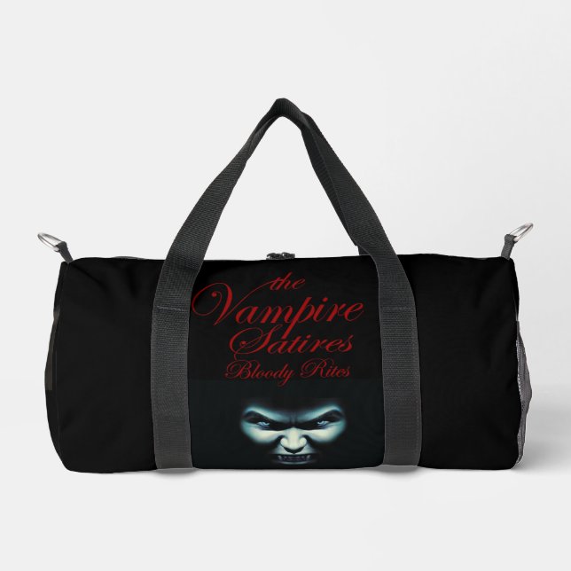 Bolso De Deporte Pequeño Sátiras de vampiros - Ritos sangrientos cubren art (Anverso)