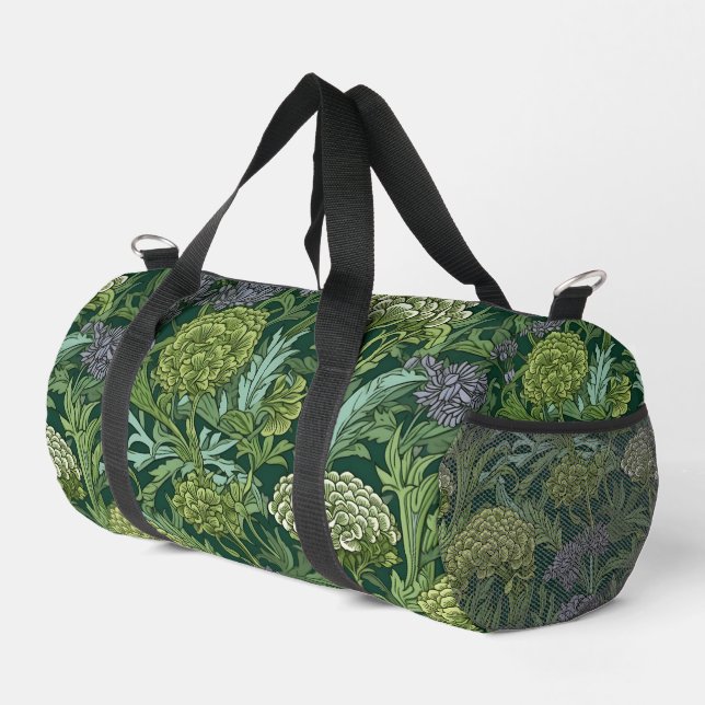Bolso De Deporte Pequeño Seamless William Morris style floral pattern (Esquina derecha)