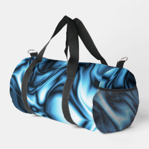 Bolso De Deporte Pequeño Seda azul