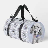 Setter Inglés Blue Belton Pintura Perro Doméstico 