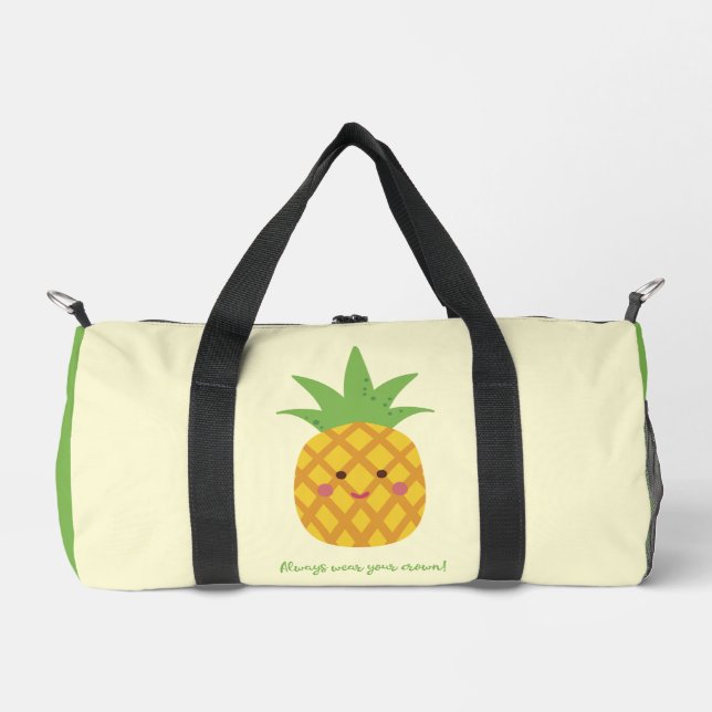 Bolso De Deporte Pequeño Siempre Usa Tu Corona Pineapple (Anverso)