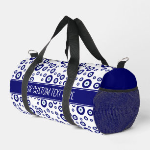 Bolso De Deporte Pequeño Símbolo azul malvado Ojo Buena suerte y protección