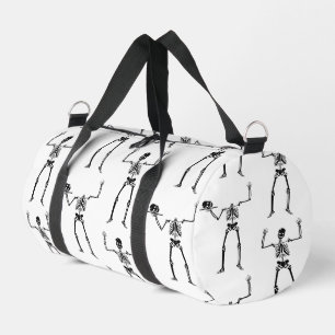 Bolso De Deporte Pequeño Skeletons de Halloween, Truco o Trato, Buu