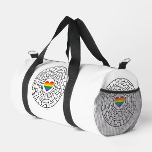 Bolso De Deporte Pequeño SlipperyJoe el labyri labyri del rompecabezas de l
