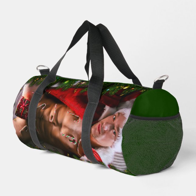 Bolso De Deporte Pequeño SlipperyJoe torso macho 6 paquete estomacal torso  (Esquina derecha)