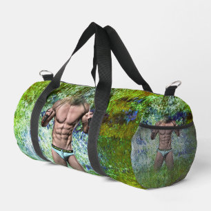 Bolso De Deporte Pequeño SlipperyJoe's hombre adulto muy musculoso sin cami