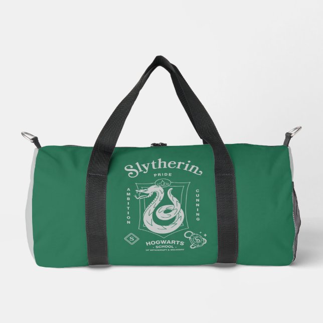 Bolso De Deporte Pequeño SLYTHERIN™ Pride Ambition Cunning Crest (Anverso)