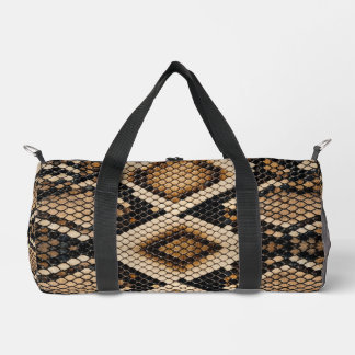 Bolso De Deporte Pequeño Snake Skin