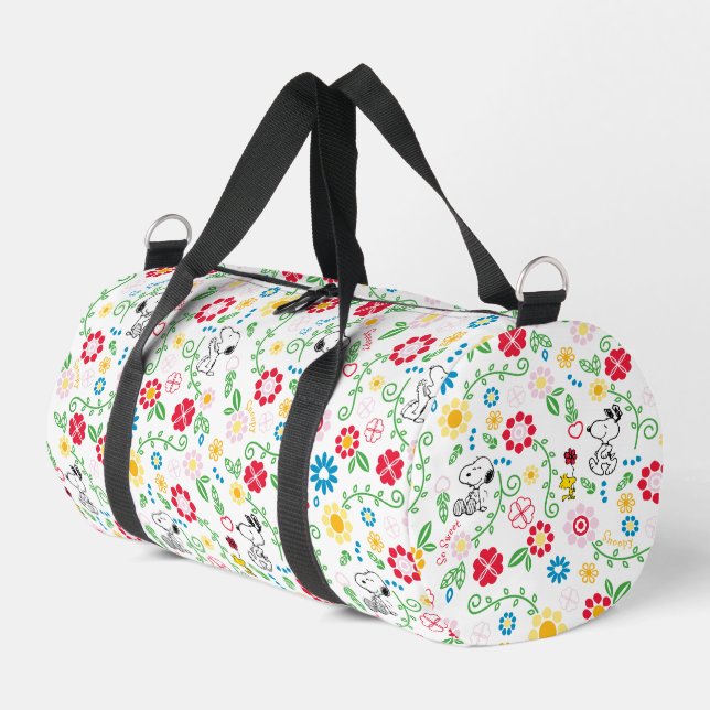 Bolso De Deporte Pequeño Snoopy So Sweet Flower Pattern (Esquina izquierda)