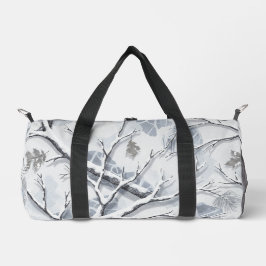 Bolso De Deporte Pequeño Snowy Environments Camouflage