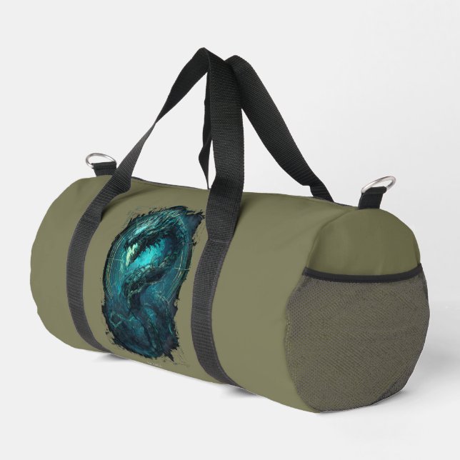 Bolso De Deporte Pequeño Spectral Coil Cyberpunk Serpent Duffel Bag (Esquina derecha)