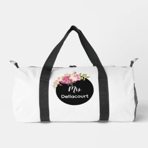 Bolso De Deporte Pequeño Sra. Apellido Apellido Novia Personalizado