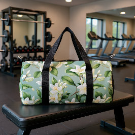 Bolso De Deporte Pequeño Suave Elegancia Floral a Jazmín