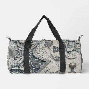 Bolso De Deporte Pequeño Surialismo gris