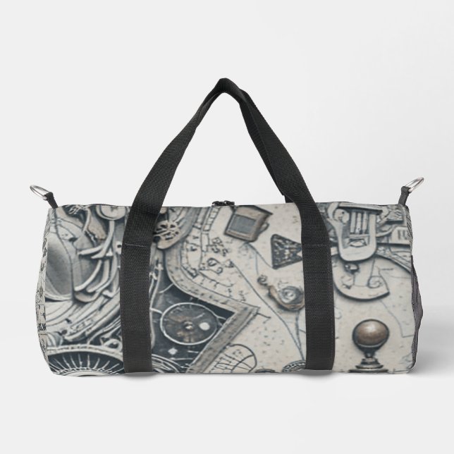 Bolso De Deporte Pequeño Surialismo gris (Anverso)