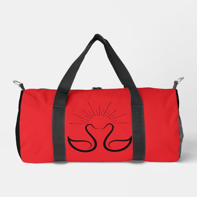 Bolso De Deporte Pequeño Swan Small Duffle Bag (Anverso)