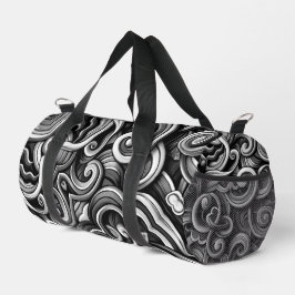 Bolso De Deporte Pequeño Swirls de Silver Energy