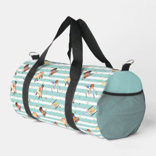 Bolso De Deporte Pequeño Tarjeta de vacaciones plana