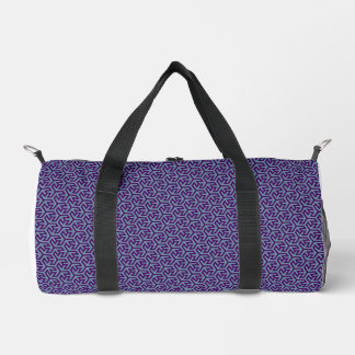 Bolso De Deporte Pequeño Tejido Hexagonal Real