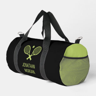 Bolso De Deporte Pequeño Tenis Personalizado Jugador de Tenis Nombre Person