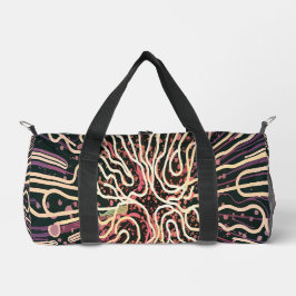 Bolso De Deporte Pequeño Textura a rayas