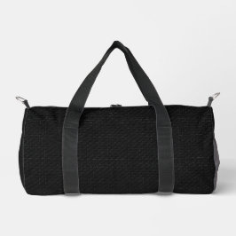 Bolso De Deporte Pequeño Textura Micro Tech de Carbono Negro Sigiloso y Ele