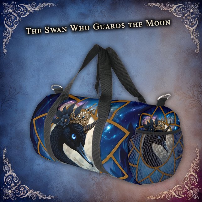 Bolso De Deporte Pequeño The Swan Who Guards the Moon.   (Subido por el creador)