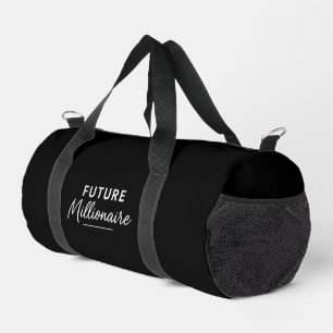 Bolso De Deporte Pequeño Tipografía en negro y blanco Motivación moderna li