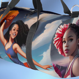 Bolso De Deporte Pequeño Todos los Chicas estadounidenses animadores Duffel