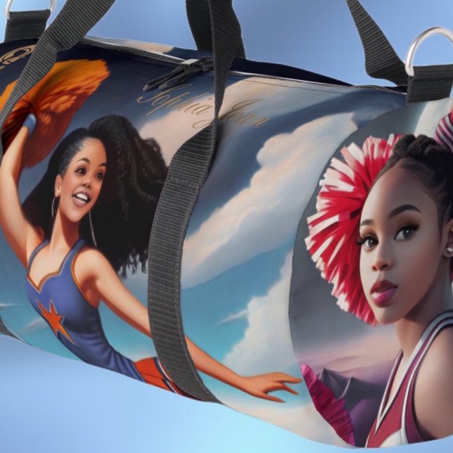 Bolso De Deporte Pequeño Todos los Chicas estadounidenses animadores Duffel (Subido por el creador)