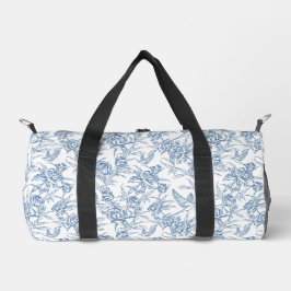 Bolso De Deporte Pequeño Toile Francés Azul
