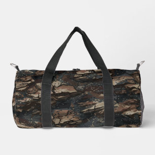 Bolso De Deporte Pequeño Traje Ghillie Patrón Terreno Rocoso