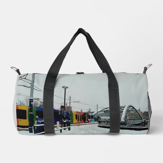 Bolso De Deporte Pequeño Tranvía a rayas (Anverso)