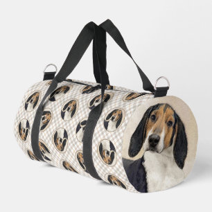 Bolso De Deporte Pequeño Treeing Walker Coonhound Pintando arte original de