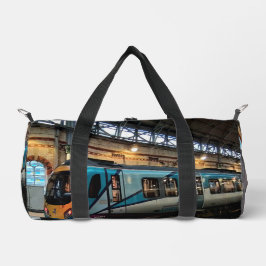 Bolso De Deporte Pequeño Tren azul