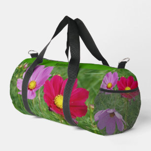 Bolso De Deporte Pequeño Trío de flores Cosmos Personalizado