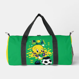 Bolso De Deporte Pequeño TWEETY™ Equipo Brasil Gráfico de Fútbol