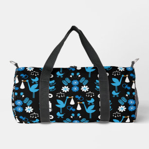 Bolso De Deporte Pequeño Twin Boy Stalk Delivery Blue