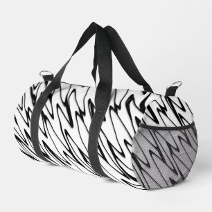 Bolso De Deporte Pequeño Un arte moderno abstracto de línea enérgica