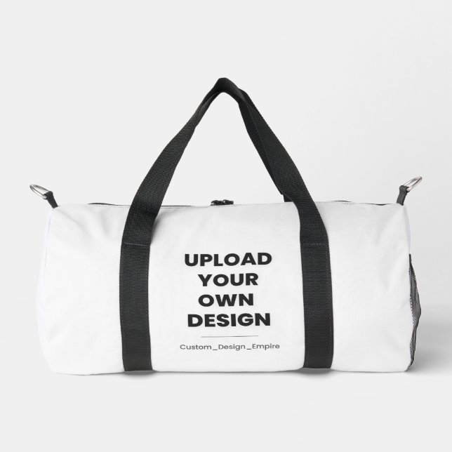Bolso De Deporte Pequeño Upload Your Own Design Here | Custom Template (Anverso)