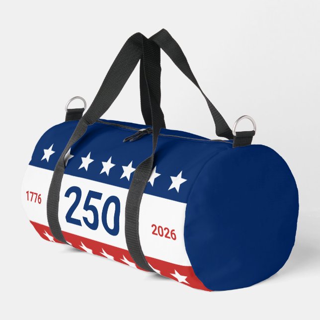 Bolso De Deporte Pequeño USA 1776 2026 250 Anniversary Red White Blue (Esquina izquierda)