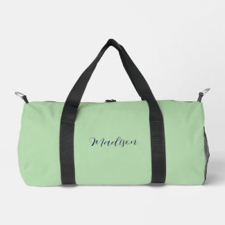 Bolso De Deporte Pequeño Verde salvia dulce