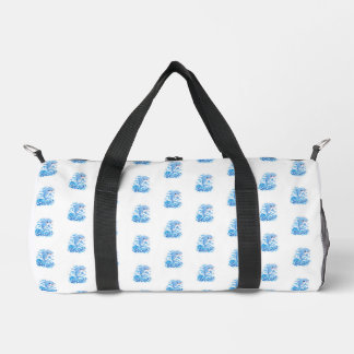 Bolso De Deporte Pequeño Vibraciones del Océano 🐬
