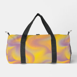 Bolso De Deporte Pequeño Vibrant Abstract Swirl 
