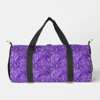 Vibrant Purple Paisley
