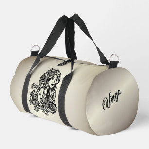 Bolso De Deporte Pequeño Virgo La Virgen Zodíaco Dorado